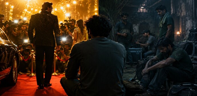 Since Bollywood mostly works on a freelance system, many people are paid project by project and do not have fixed salaries. Since Bollywood mostly works on a freelance system, many people are paid project by project and do not have fixed salaries.