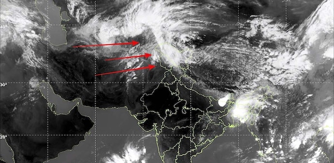 IMD's INSAT-3DS tracks massive western disturbance as heat-hit north India awaits relief IMD's INSAT-3DS tracks massive western disturbance as heat-hit north India awaits relief