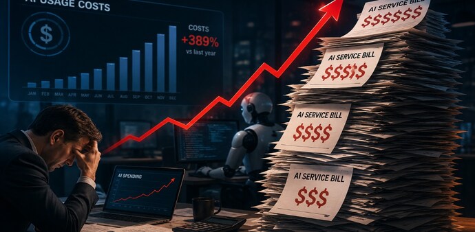 The surge in costs comes as AI-generated code becomes increasingly common inside major technology firms. The surge in costs comes as AI-generated code becomes increasingly common inside major technology firms.