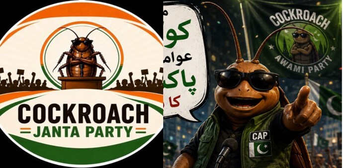 Both parties lean on the cockroach's legendary survival instinct as their central metaphor — a not-so-subtle dig at political systems that seem impossible to clean up. Both parties lean on the cockroach's legendary survival instinct as their central metaphor — a not-so-subtle dig at political systems that seem impossible to clean up.