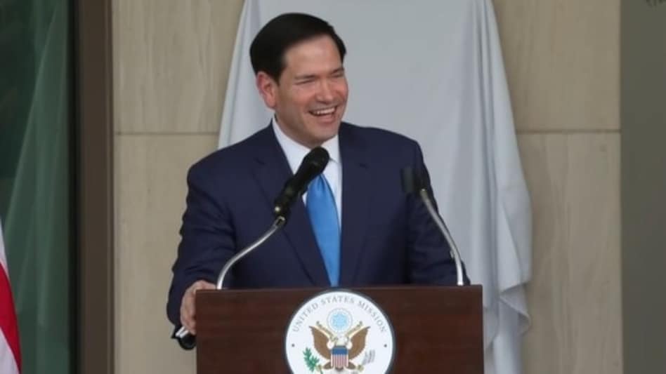 Rubio said ties between the two countries are currently “on solid footing” Rubio said ties between the two countries are currently “on solid footing”