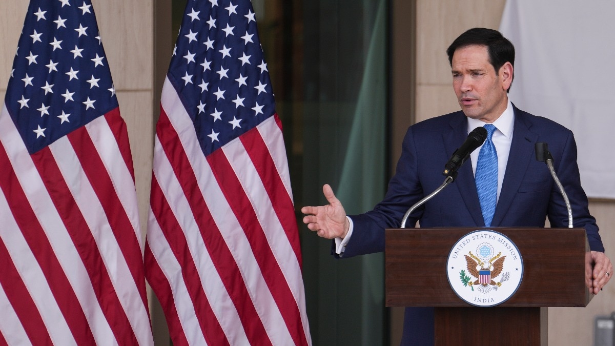 US Secretary of State Marco Rubio