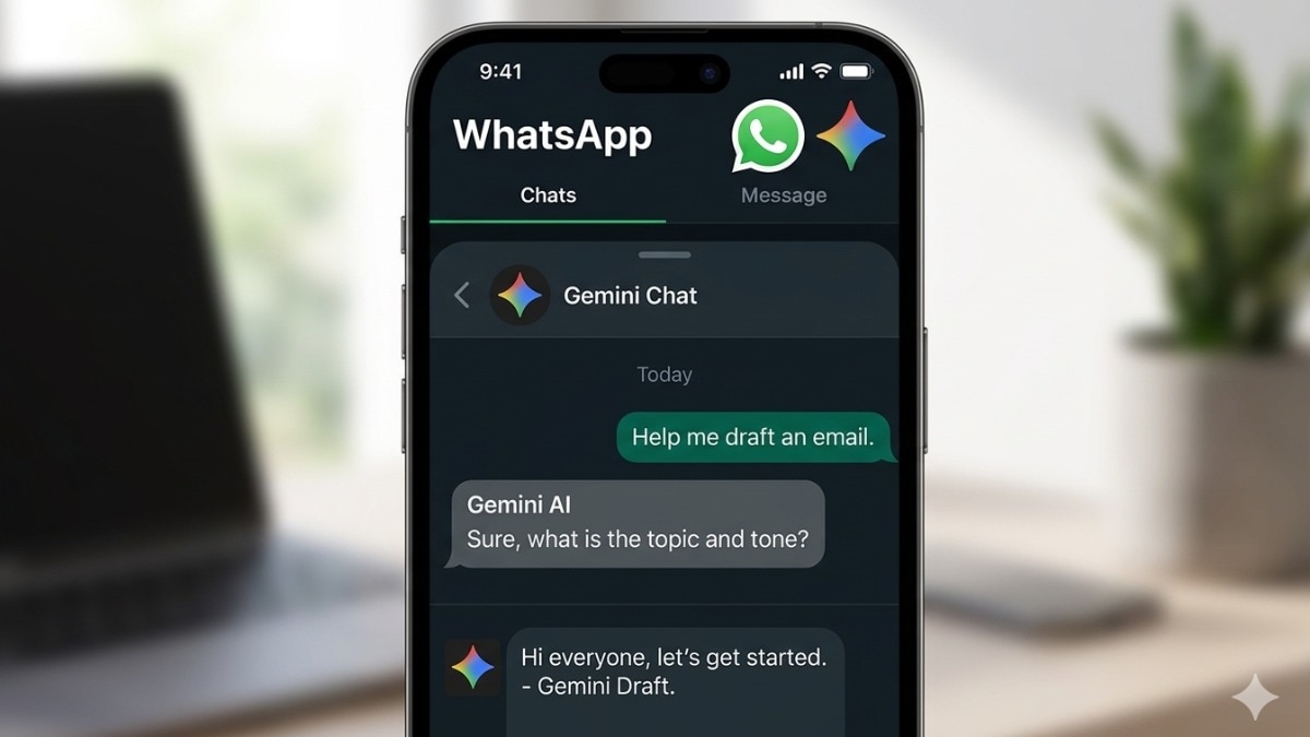 The WhatsApp integration available for Android devices through Gemini Extensions.