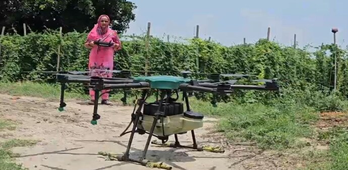 India’s ₹1,261-crore Namo Drone Didi central sector scheme takes a distinctly human-centric approach by putting this technology directly into the hands of rural women through Self-Help Groups (SHGs). India’s ₹1,261-crore Namo Drone Didi central sector scheme takes a distinctly human-centric approach by putting this technology directly into the hands of rural women through Self-Help Groups (SHGs).