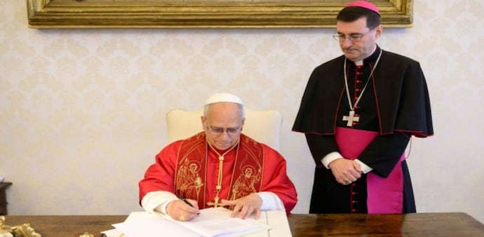The Pope's comments comes at a time when governments and companies worldwide are racing to deploy AI systems across workplaces, healthcare, education, finance and defence. The Pope's comments comes at a time when governments and companies worldwide are racing to deploy AI systems across workplaces, healthcare, education, finance and defence.