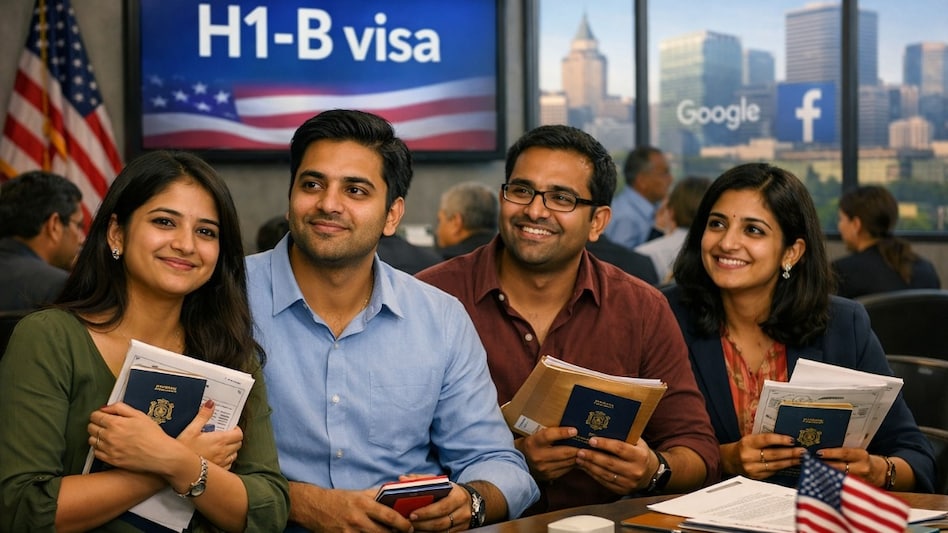 Provide proof, stay in US: Indians with H1-B visa may not need to panic. (Image generated using AI for representational purposes) Provide proof, stay in US: Indians with H1-B visa may not need to panic. (Image generated using AI for representational purposes)