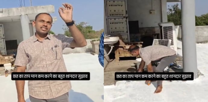 Man Rs 850 roof trick keeps homes cooler and slashes AC bills during heatwave Man Rs 850 roof trick keeps homes cooler and slashes AC bills during heatwave
