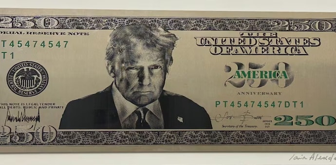 Donald Trump on US currency? Officials reportedly explored $250 bill with his portrait (Pic: Washington Post) Donald Trump on US currency? Officials reportedly explored $250 bill with his portrait (Pic: Washington Post)