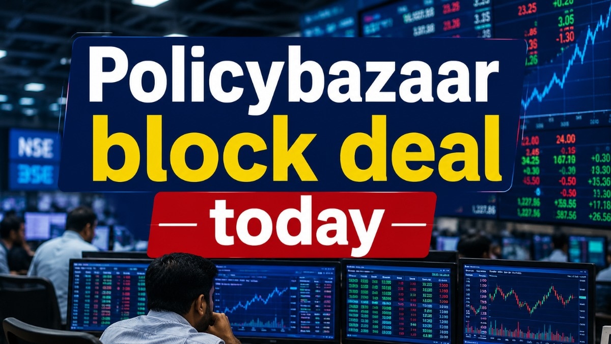 Policybazaar parent PB Fintech in focus on Rs 654-crore block deal by founders today 