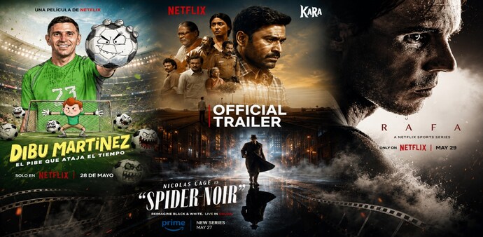 New movies and web series releasing this weekend New movies and web series releasing this weekend