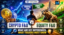 BT Explainer | Crypto F&O vs Equity F&O: What are key differences, what traders must know Pic: AI-generated image for representational purpose only