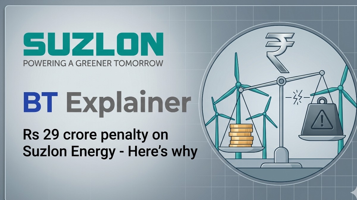 Suzlon later transferred its stake in SGSL to another subsidiary, booking yet another profit of Rs 829.78 crore on the very same asset base, it noted. (Image: AI generated / Suzlon logo)