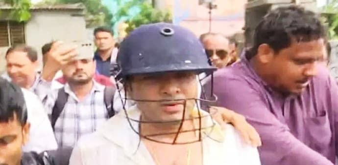 Banerjee pinnined the blame of assault on a planned conspiracy and a breakdown of local law enforcement. Banerjee pinnined the blame of assault on a planned conspiracy and a breakdown of local law enforcement.