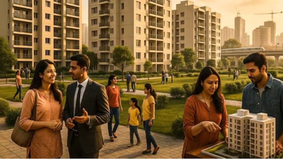 The realtor said it has experienced strong success in Greater Noida, with two of its recent launches in FY26, delivering sales of approximately Rs 1,500 crore each. (AI-generated image) The realtor said it has experienced strong success in Greater Noida, with two of its recent launches in FY26, delivering sales of approximately Rs 1,500 crore each. (AI-generated image)
