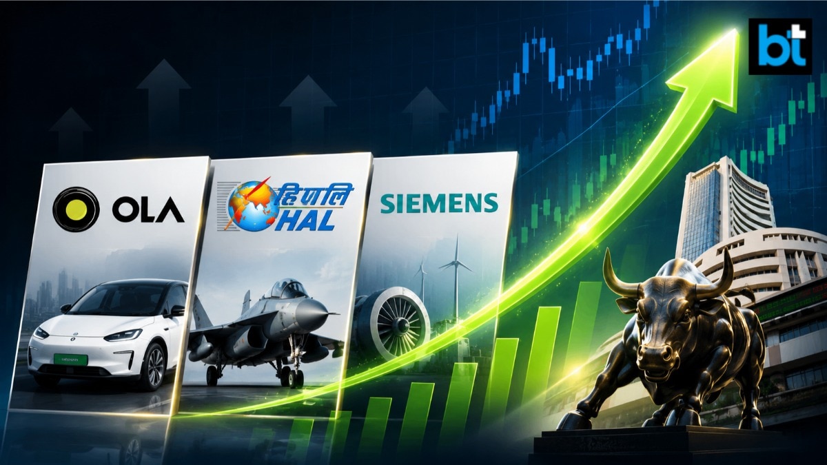 Ola, HAL, Siemens among top shares for double digits gains in short-term — Check targets