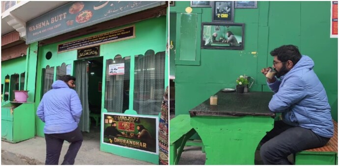 Bengali man visits Dhurandhar tea stall in Ladakh, but chai comes with one condition Bengali man visits Dhurandhar tea stall in Ladakh, but chai comes with one condition