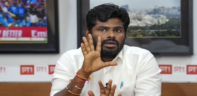 Former Tamil Nadu BJP chief K Annamalai Former Tamil Nadu BJP chief K Annamalai