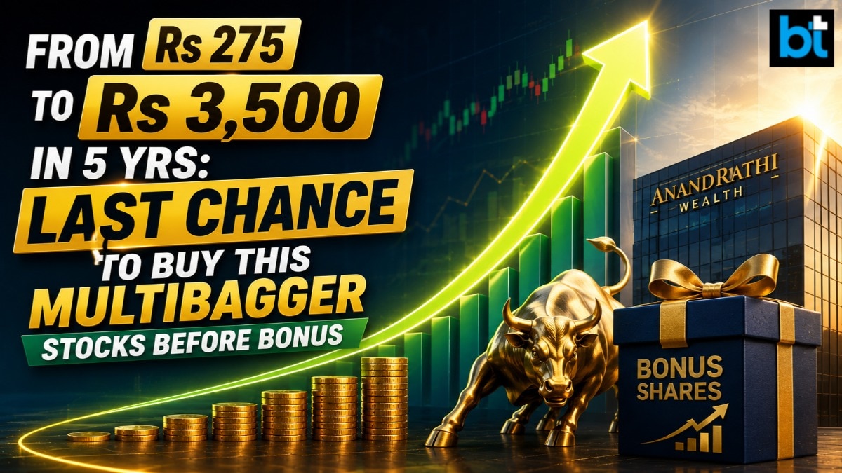 From Rs 275 to Rs 3,500 in 5 yrs: Last chance to buy this multibagger stock before bonus