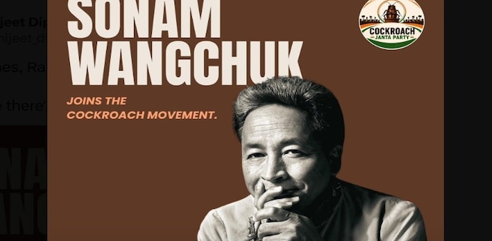 Sonam Wangchuk to join June 6 protest called by Cockroach Janata Party Sonam Wangchuk to join June 6 protest called by Cockroach Janata Party