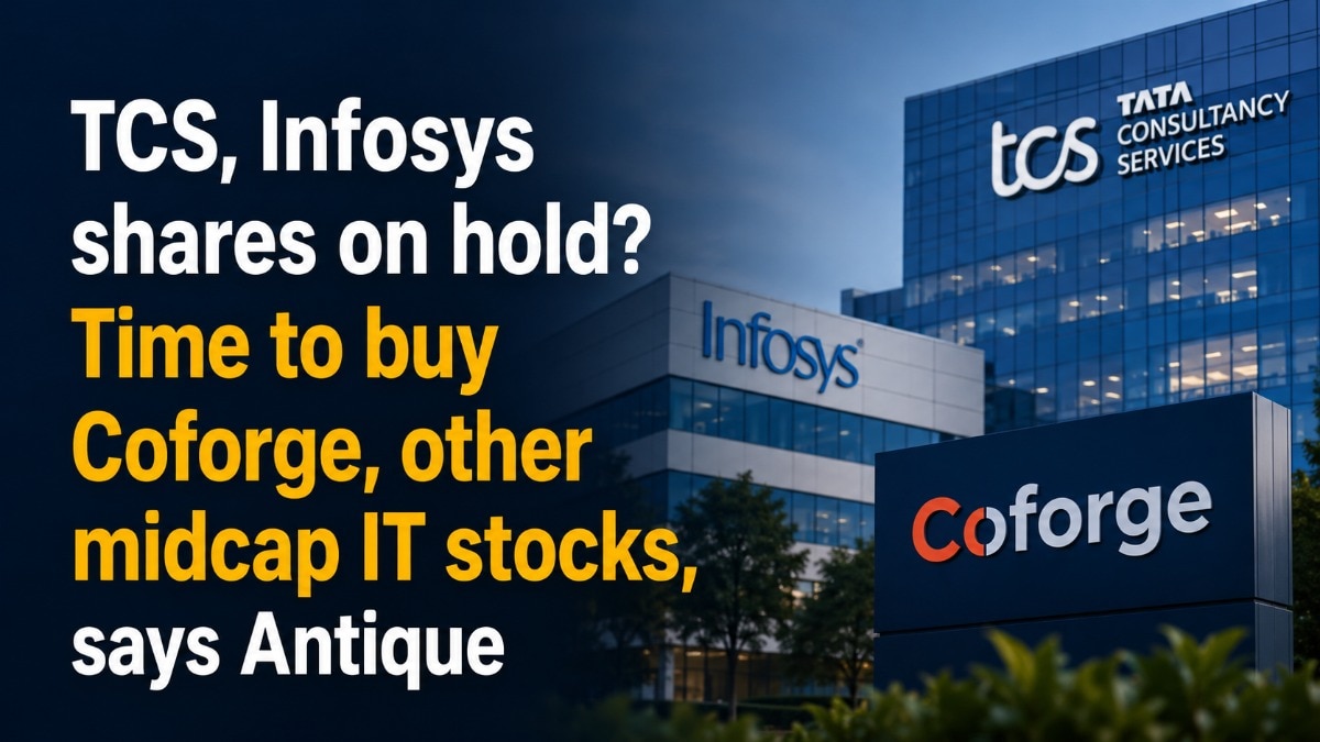 LTM, Coforge, Mphasis and Cyient - DET and Firstsource are rated 'Buy', with targets of Rs 5,625, Rs 1,875, Rs 3,050, Rs 1,100 and Rs 340, respectively. (AI-generated image; ChatGPT)