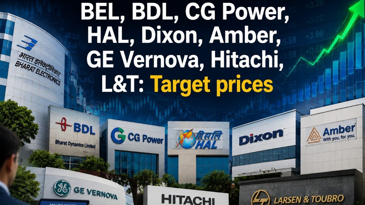 BEL, BDL, CG Power, HAL, Dixon, Amber, GE Vernova, Hitachi, 