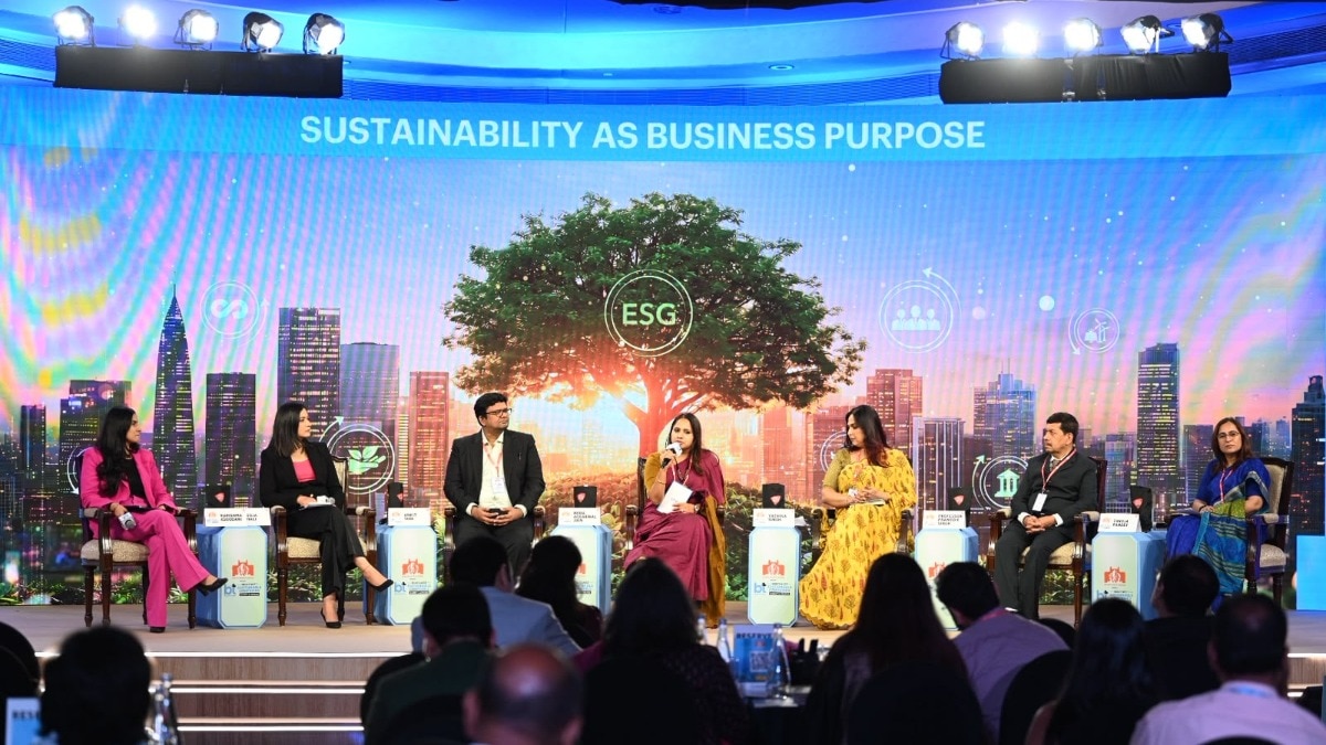 Speakers at a session titled 'Sustainability as a Business Purpose' at BT India's Most Sustainable Companies Summit and Awards. Speakers at a session titled 'Sustainability as a Business Purpose' at BT India's Most Sustainable Companies Summit and Awards.
