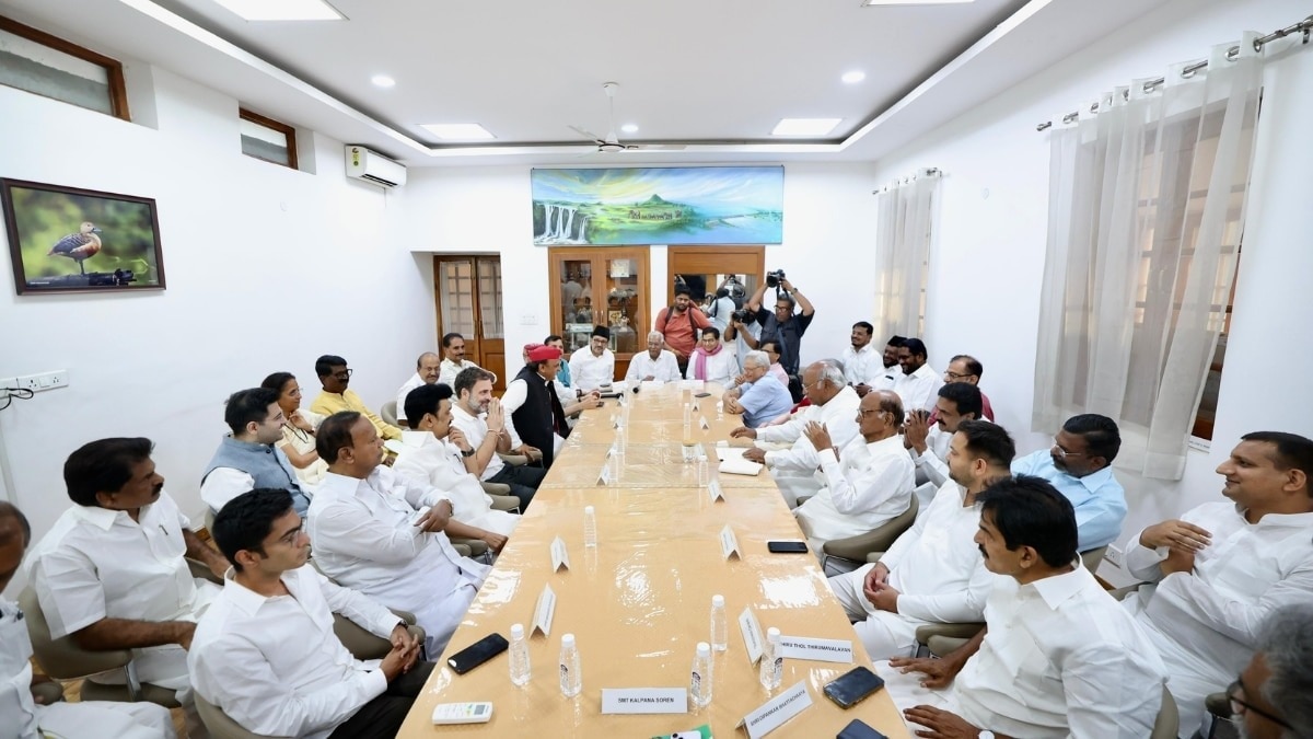 INDIA Bloc Opposition Meeting