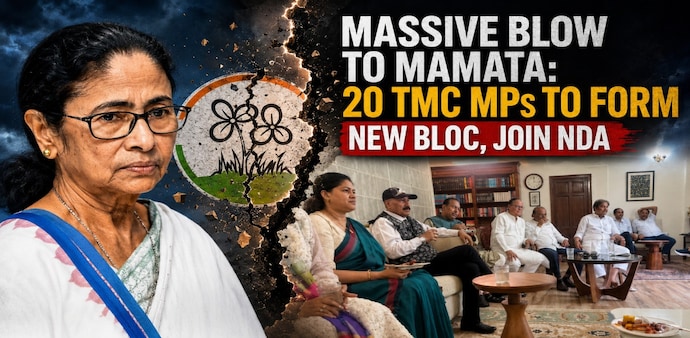 Mamata's troubles deepen as 20 TMC MPs seek to join NDA Mamata's troubles deepen as 20 TMC MPs seek to join NDA