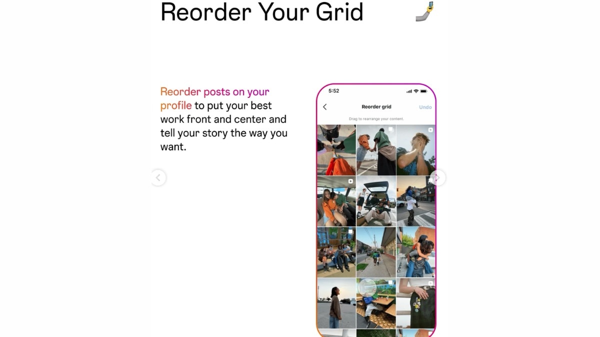 Instagram finally gives you control over your profile grid: 