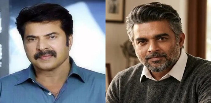 Mammootty, R Madhavan Mammootty, R Madhavan