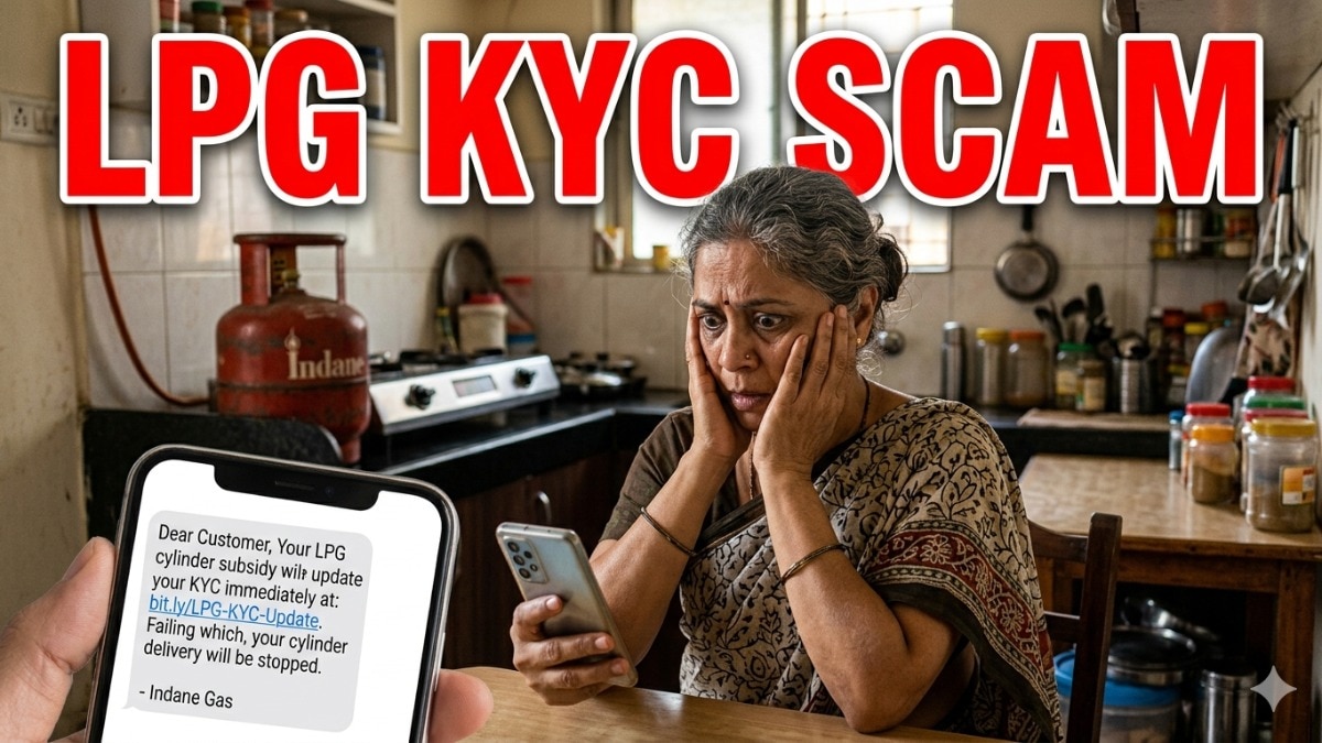 Cybercriminals are targeting users of Bharat Gas, Indane, and HP Gas through these messages.