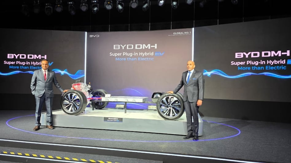 BYD India has a network of 48 showrooms across 40 cities. BYD India has a network of 48 showrooms across 40 cities.