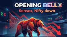 BT Opening Bell | Sensex gains 411 pts, Nifty above 23,300; RIL, Trent lead index gainers In the previous session on Tuesday, the Sensex jumped 394.50 points, or 0.54%, to settle at 73,918.76, while the Nifty gained 119.10 points, or 0.52%, to close at 23,242.10. (Image: AI generated)