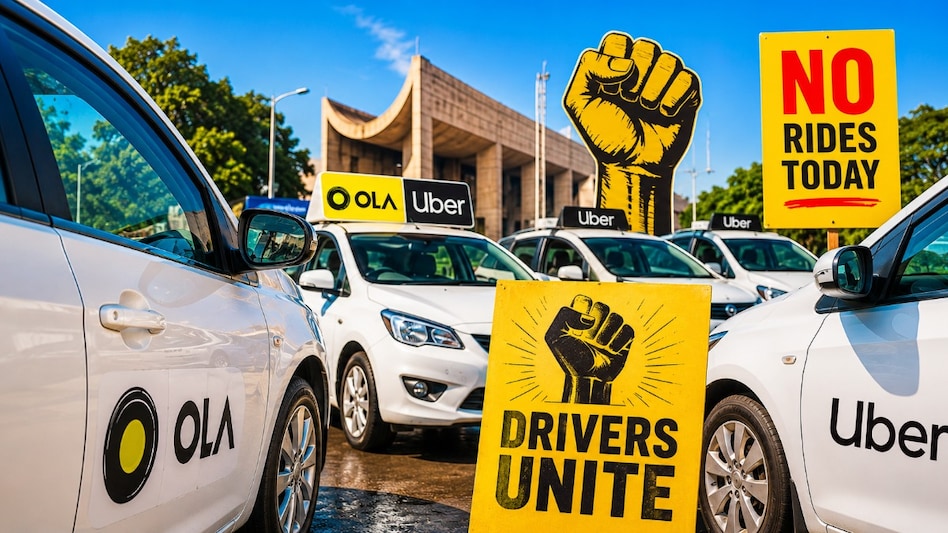 Ola, Uber drivers begin protest in Chandigarh region, demand higher fares and policy rollout Ola, Uber drivers begin protest in Chandigarh region, demand higher fares and policy rollout