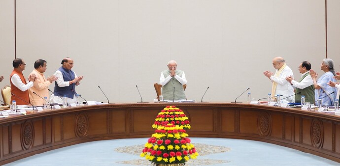 Cabinet passes resolution for Modi after he surpasses Nehru's record as longest-serving elected PM Cabinet passes resolution for Modi after he surpasses Nehru's record as longest-serving elected PM