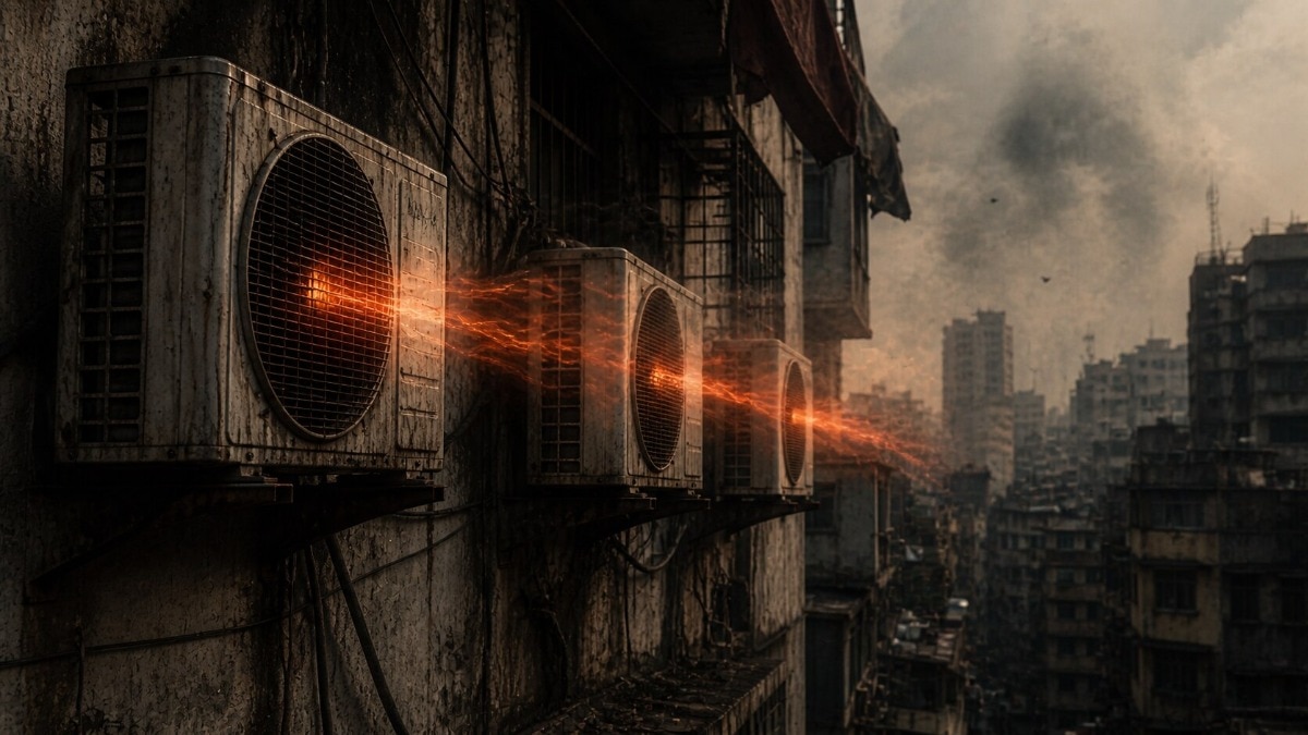 India is adding 10-15 million new air-conditioners annually and could install another 130-150 million units over the next decade, driven by rising incomes and intensifying heatwaves. India is adding 10-15 million new air-conditioners annually and could install another 130-150 million units over the next decade, driven by rising incomes and intensifying heatwaves.