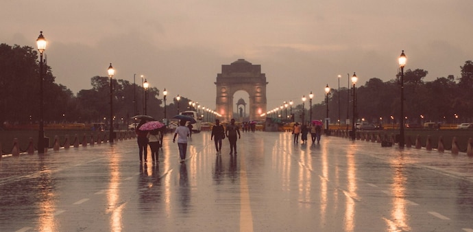 Apart from monsoon-related rainfall, the IMD has warned of thunderstorms accompanied by lightning and gusty winds across large parts of northwest India under the influence of a western disturbance. Apart from monsoon-related rainfall, the IMD has warned of thunderstorms accompanied by lightning and gusty winds across large parts of northwest India under the influence of a western disturbance.