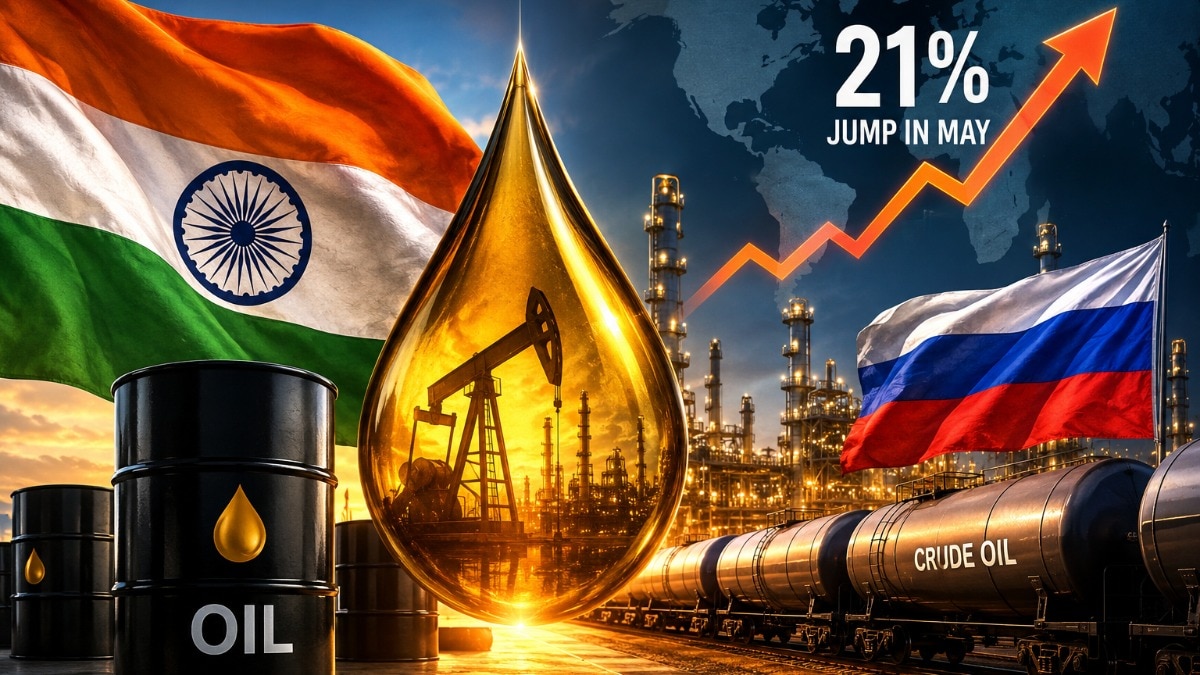 India remains Russia's No. 2 oil buyer, imports jump 21% in May