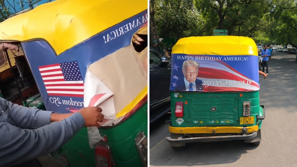 The posters were part of the US Embassy's "Freedom 250" campaign, launched to mark the 250th anniversary of American Independence. The posters were part of the US Embassy's "Freedom 250" campaign, launched to mark the 250th anniversary of American Independence.