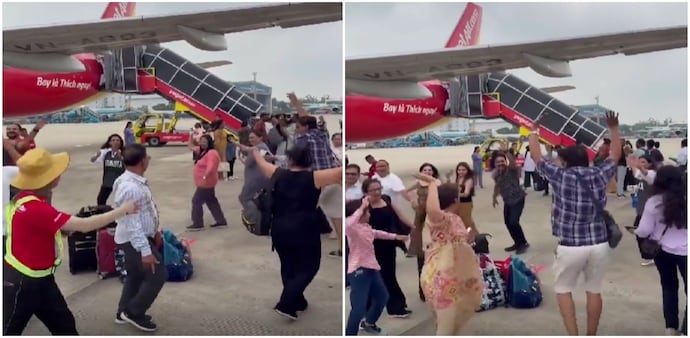 Similar debates resurfaced after a video showed a group of tourists performing Garba at Dubai's Burj Khalifa observation deck. Similar debates resurfaced after a video showed a group of tourists performing Garba at Dubai's Burj Khalifa observation deck.