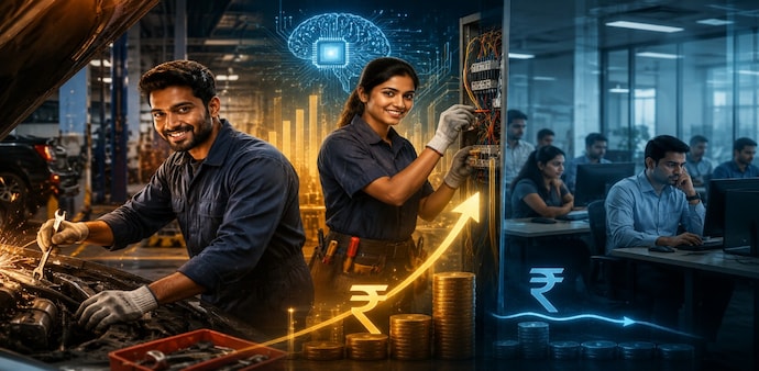 AI's unexpected winner: Mechanics now earning more than office workers, finds study AI's unexpected winner: Mechanics now earning more than office workers, finds study