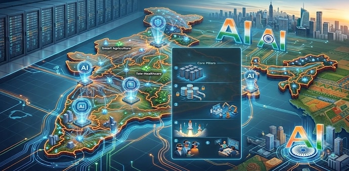 Under the IndiaAI Mission, the government has approved 12 projects that include the IIT Bombay-led BharatGen consortium, Sarvam AI, and others. Under the IndiaAI Mission, the government has approved 12 projects that include the IIT Bombay-led BharatGen consortium, Sarvam AI, and others.