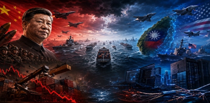China has been preparing, for years, to take control of Taiwan (AI generated) China has been preparing, for years, to take control of Taiwan (AI generated)