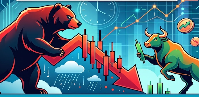 The Nasdaq Composite and the S&P 500 finished lower on Tuesday, while the Dow Jones marked its second straight record close. The Nasdaq Composite and the S&P 500 finished lower on Tuesday, while the Dow Jones marked its second straight record close.