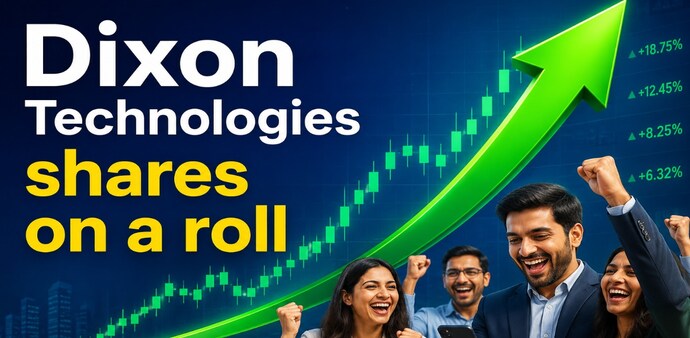 Dixon Technologies shares rose 5.44% to Rs 12889.95 on Tuesday against the previous close of Rs 12,224.80. Dixon Technologies shares rose 5.44% to Rs 12889.95 on Tuesday against the previous close of Rs 12,224.80.