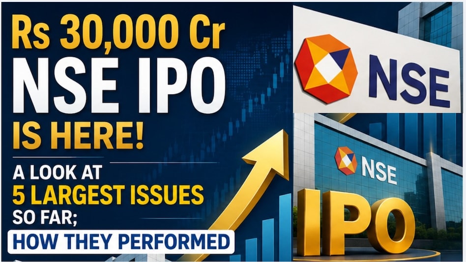 NSE IPO: The share sale is first heavyweight IPO of 2026 with an issue size of Rs 30,000 crore. NSE IPO: The share sale is first heavyweight IPO of 2026 with an issue size of Rs 30,000 crore.