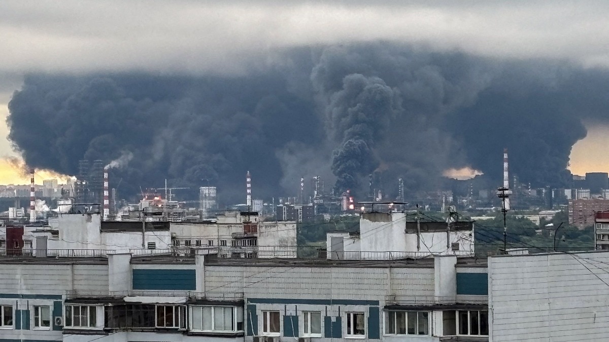 Ukraine hits Moscow: Largest-ever drone assault strikes key oil refinery. Watch