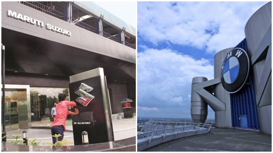 Maruti Suzuki raced ahead of BMW this week after shares of the German premium car giant tanked 7% to hit their lowest level in six years. Maruti Suzuki raced ahead of BMW this week after shares of the German premium car giant tanked 7% to hit their lowest level in six years.
