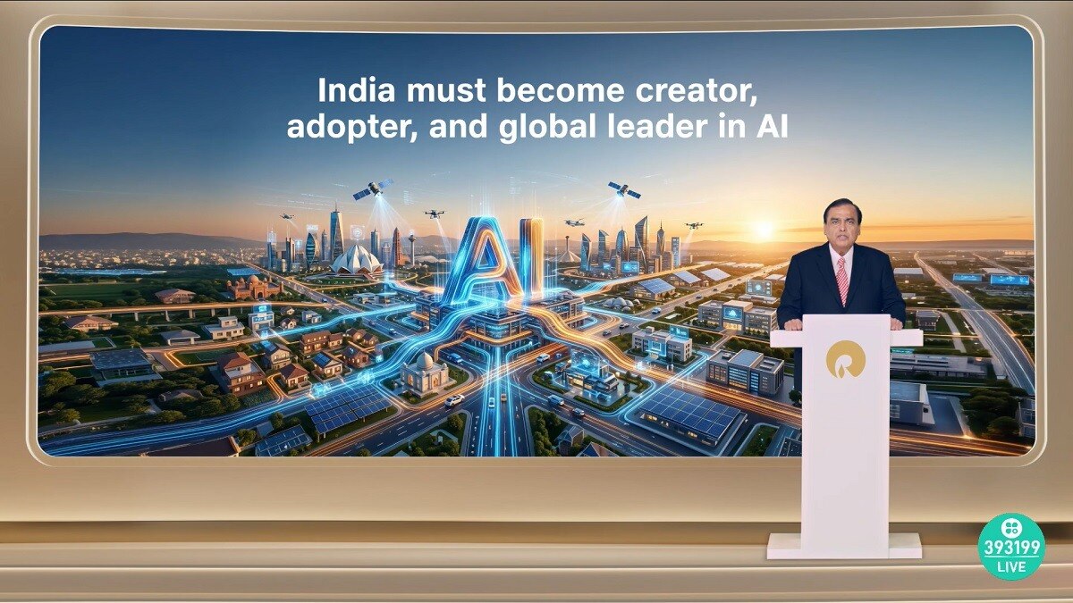 According to Ambani, these investments are not only aimed at strengthening Reliance's technology leadership but also at ensuring India remains globally competitive in an increasingly AI-driven world. 