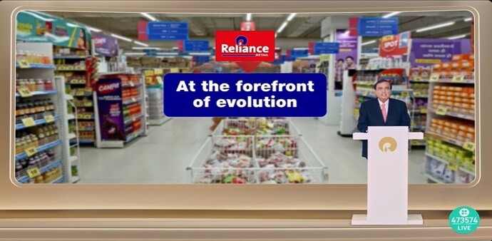 Reliance AGM 2026: Reliance Retail to now move to its next stage Reliance AGM 2026: Reliance Retail to now move to its next stage
